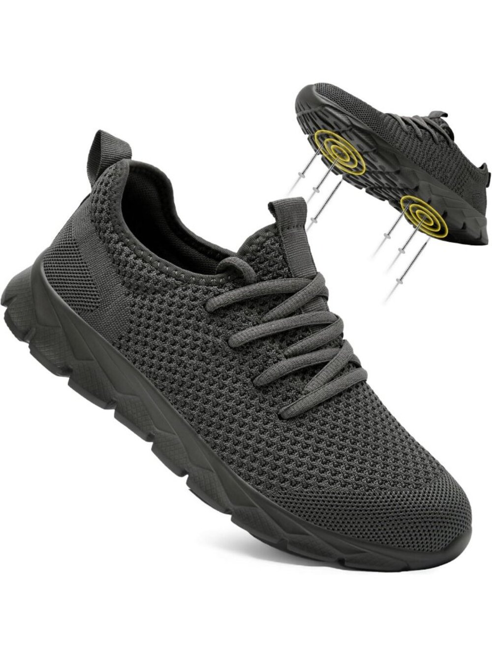 Men's Steel Toe Work Sneakers | Lightweight, Puncture Resistant, Non-Slip